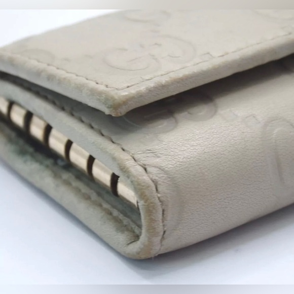 GUCCI Guccissima Heart 6-Key Holder Leather Case ๐โฅ๏ธ๐ฅ - Picture 12 of 16